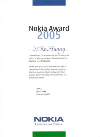 Nokia Award 2005