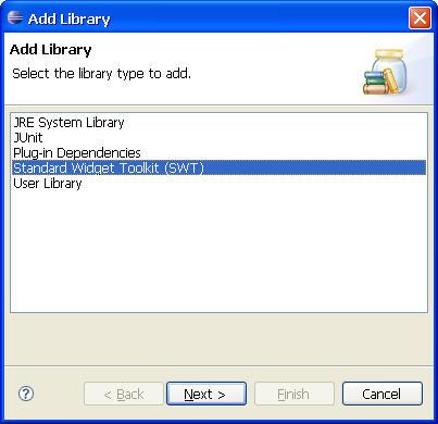 Add SWT Library